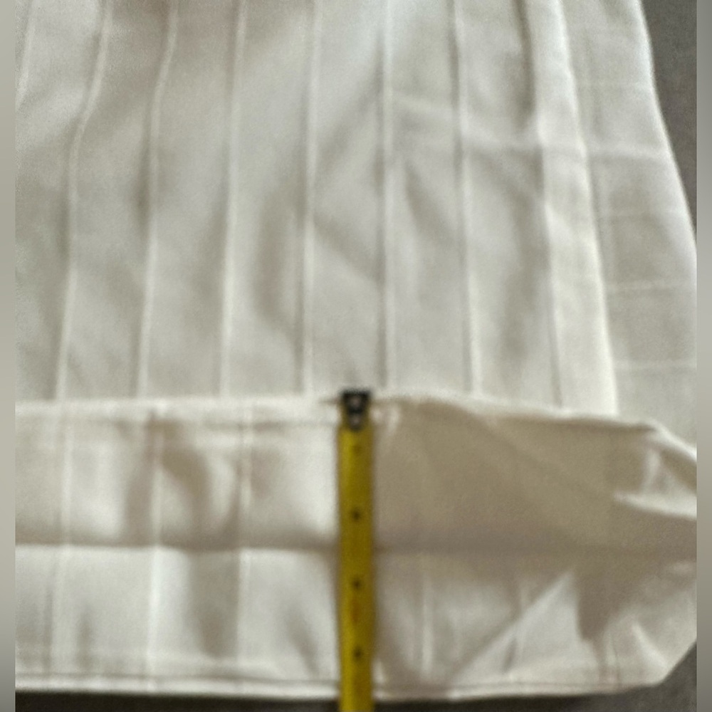 NEW, ZARA Large Cotton Fabric Ivory Shopper Shoulder TOTE Beige Bag w/Gold Logo - Picture 7 of 9